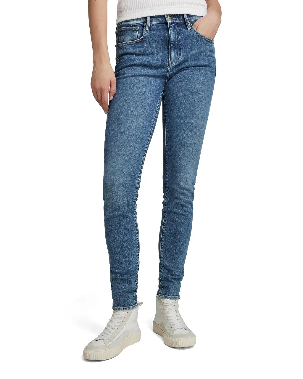 G-STAR RAW Damen 3301 High Skinny Jeans