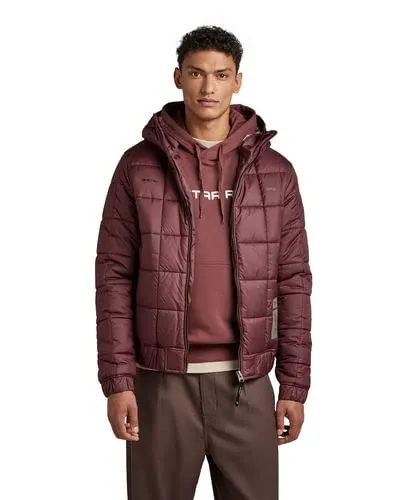 G-STAR RAW Herren Meefic Squared Quilted Hooded Jacke