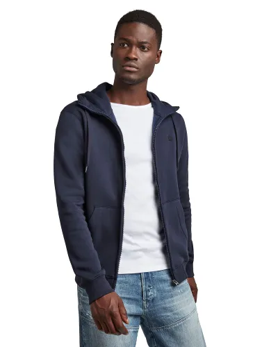 G-STAR RAW Herren Premium Core Hooded Zip Thru Sweatshirt
