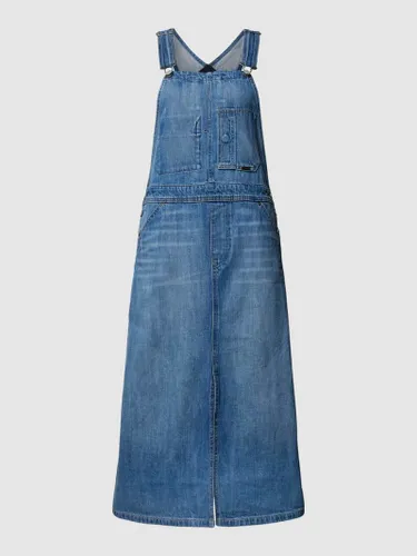 G-Star Raw Jeanskleid mit verstellbaren Trägern in Jeansblau