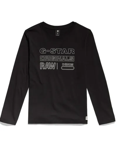 G-STAR RAW Jungen SS23306 t-shirt ls T-Shirt