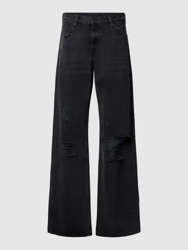 G-Star Raw Loose Fit Jeans im Destroyed-Look Modell 'Judee' in Black