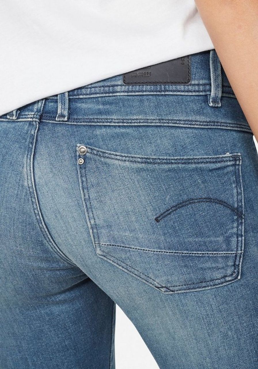 G-Star RAW Skinny-fit-Jeans »Lynn Mid Waist Skinny« moderne Version des klassischen 5-Pocket-Designs