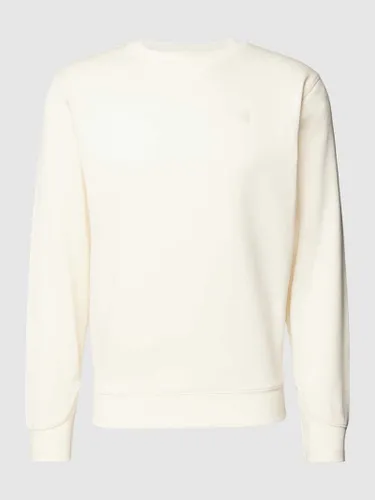 G-Star Raw Sweatshirt mit Logo-Stitching Modell 'Premium' in Offwhite