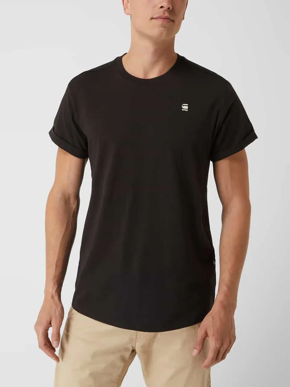 G-Star Raw T-Shirt aus Bio-Baumwolle Modell 'Lash' in Black