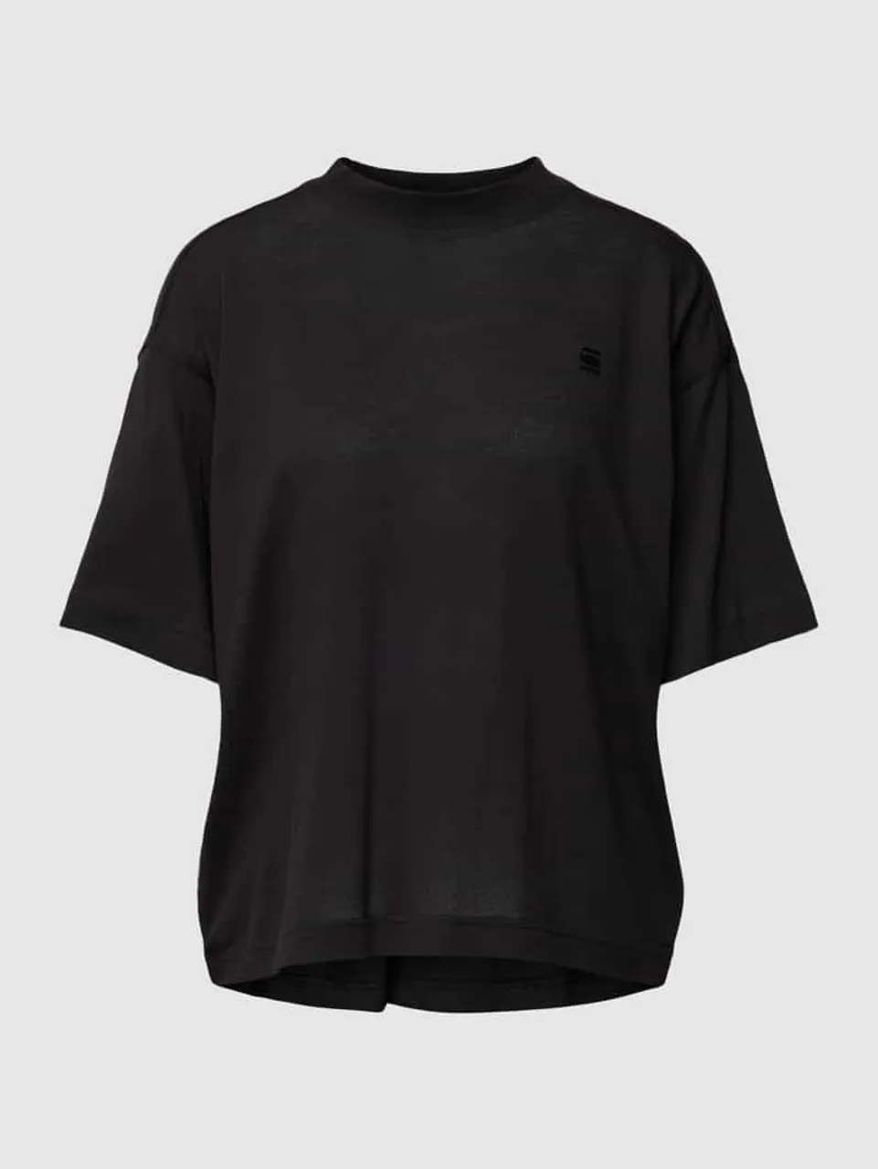 G-Star Raw T-Shirt mit überschnittenen Schultern in Black