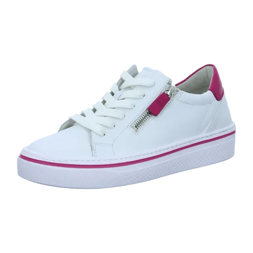 Gabor Best Fitting Schuhe Sneakers weiß pink 43.264.20 für Damen, weiß