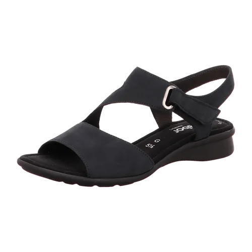 Gabor comfort Komfort Sandalen für Damen, schwarz