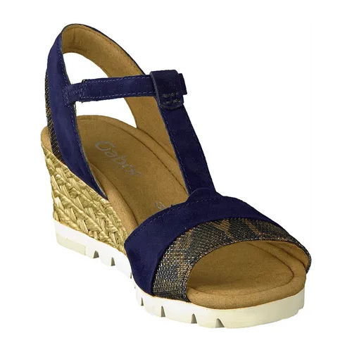 Gabor comfort Sandale für Damen, blau