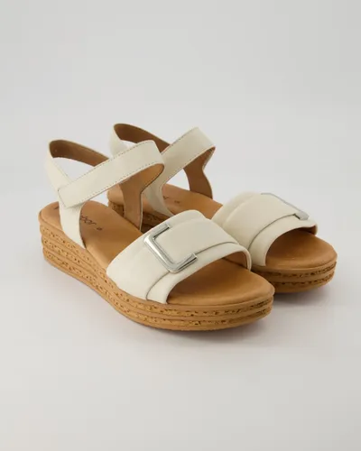 Gabor Schuhe - Sandale Leder (Weiß