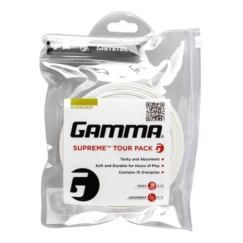 Gamma Griffband Supreme Overgrip 15 Tour Pack