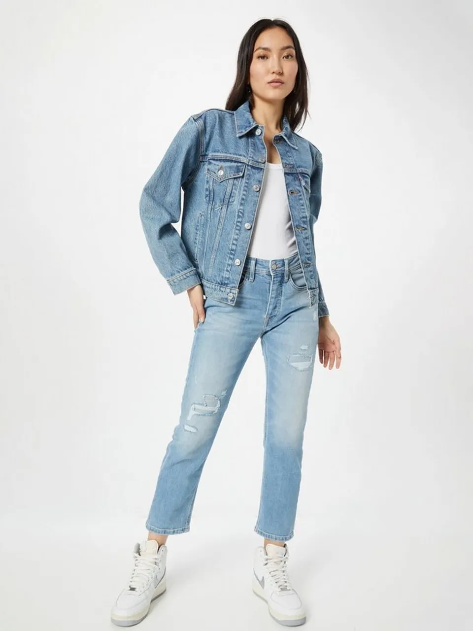 GANG 7/8-Jeans NICA (1-tlg) Cut-Outs