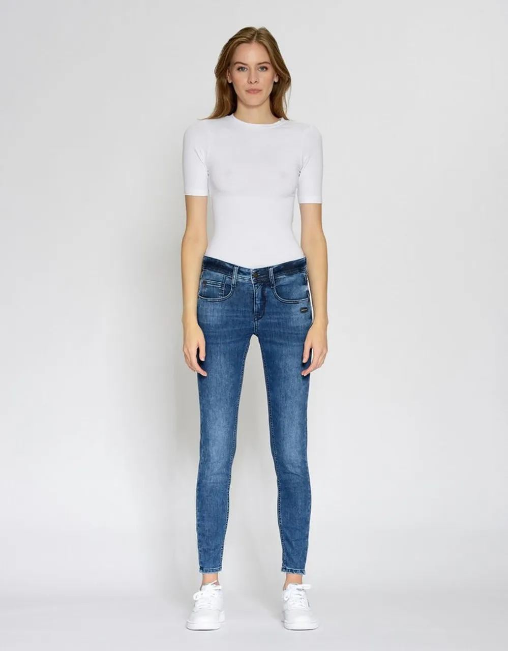 GANG Regular-fit-Jeans Amelie (1-tlg) Plain/ohne Details