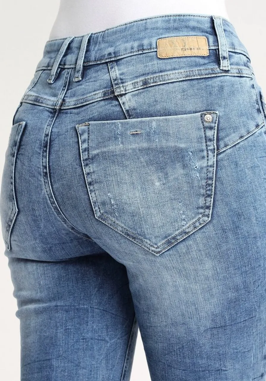 Gang Skinny-fit-Jeans 94MARISSA mit modischer V-Passe vorn & hinten -  Preise vergleichen