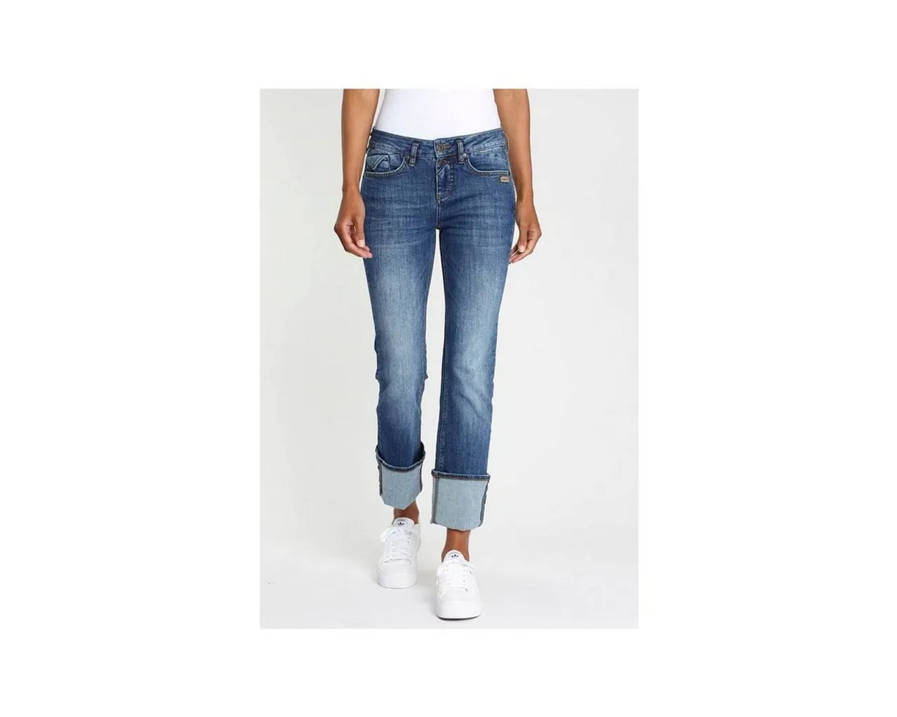 GANG Slim-fit-Jeans blau (1-tlg)
