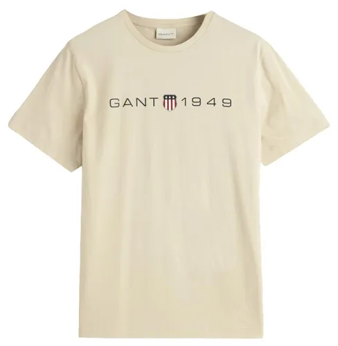 GANT Herren Printed Graphic SS T-Shirt