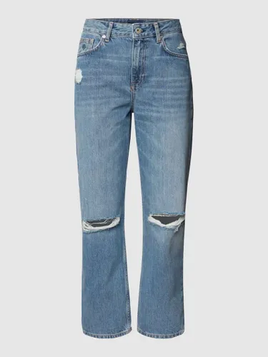 Gant Low Rise Jeans im Destroyed-Look in Hellblau