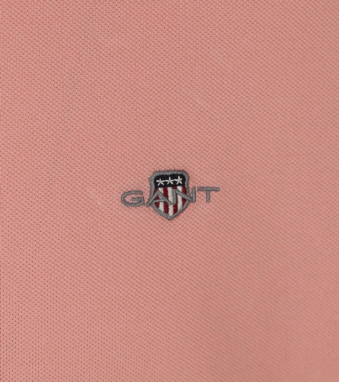 Gant Shield Piqué Poloshirt Rosa
