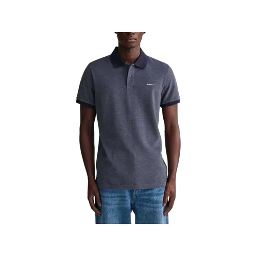 GANT Shirt 4-COL Oxford SS Pique Polohemd