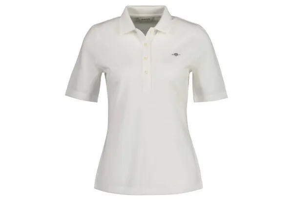 Gant T-Shirt Damen Poloshirt - SLIM SHIELD PIQUE POLO, Halbarm
