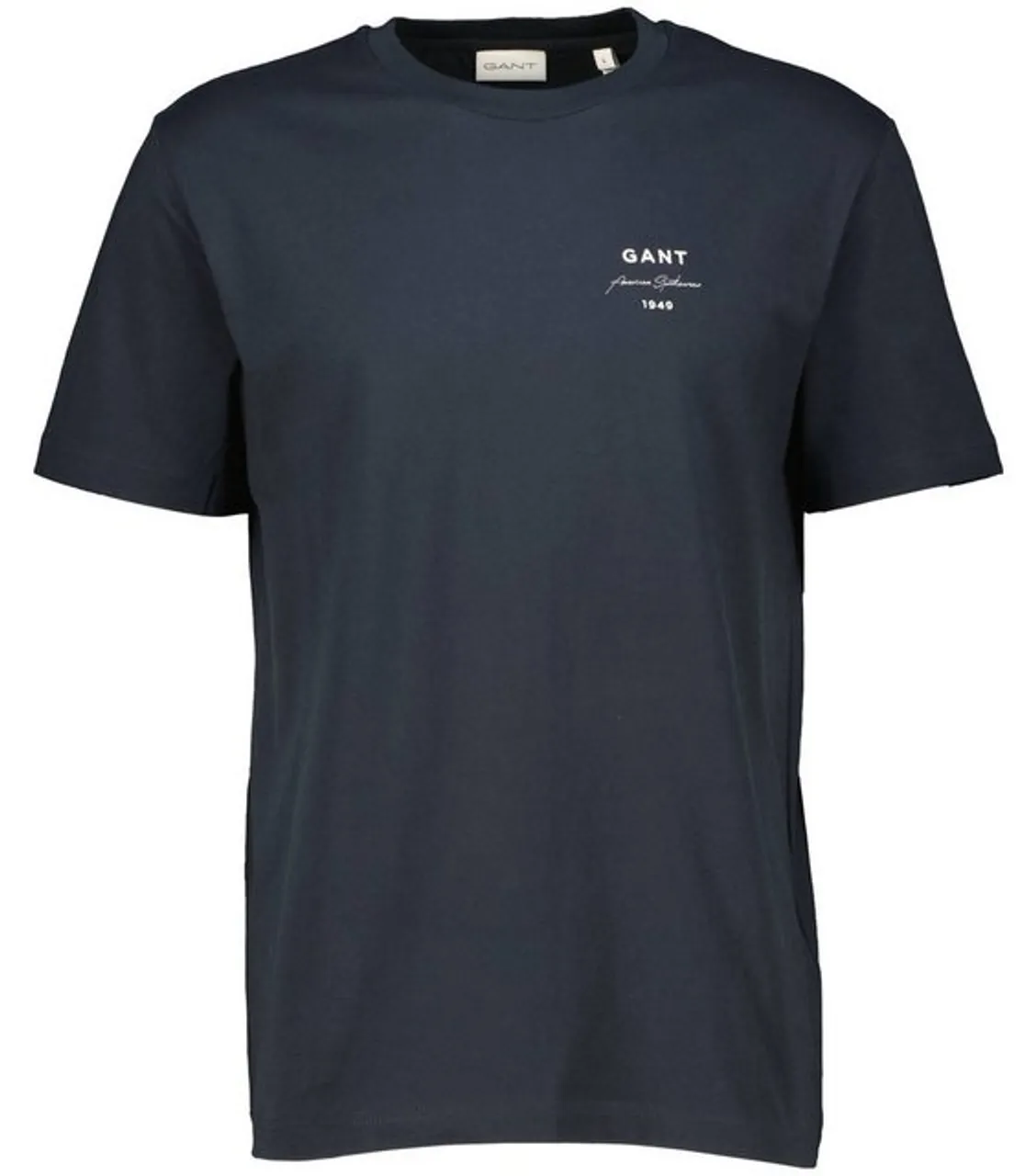 Gant T-Shirt Herren T-Shirt LOGO SCRIPT Regular Fit (1-tlg)