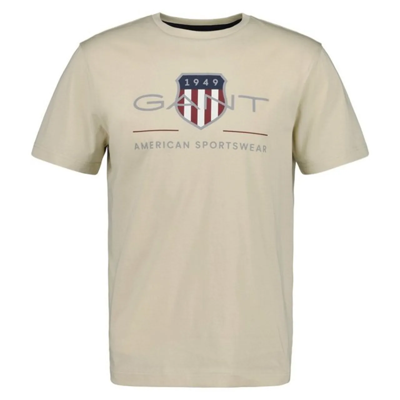 Gant T-Shirt Herren T-Shirt - REGULAR ARCHIVE SHIELD, Rundhals