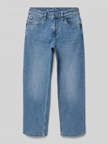 Garcia Regular Fit Jeans mit Eingrifftaschen Modell 'Ilyano' in Hellblau