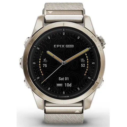 Garmin EPIX Pro Gen 2 Saphir mit Nylonarmband Ref. 010-02802-20 - Multisport GPS Smartwatch