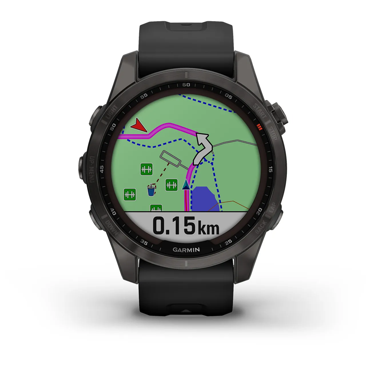 Garmin fēnix® 7S Sapphire Solar GPS Uhr