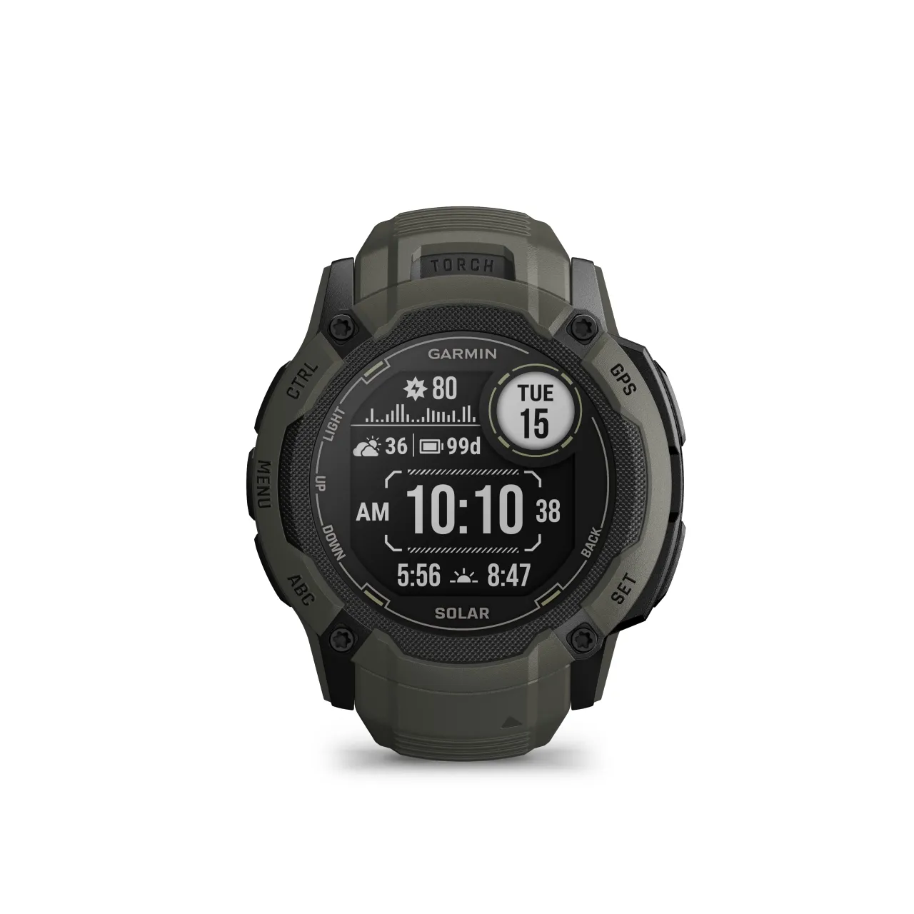 Garmin Instinct 2X Solar – GPS-Smartwatch mit unendlicher
