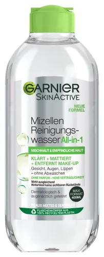 Garnier Mizellen Reinigungswasser / Gesichtsreinigung für