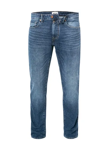 GAS Herren Jeans blau Baumwoll-Stretch