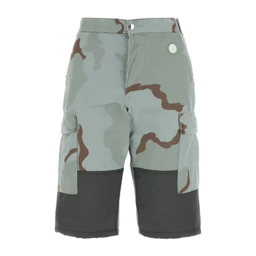 Gedruckte Nylon -Mischungs -Bermuda -Shorts Oamc
