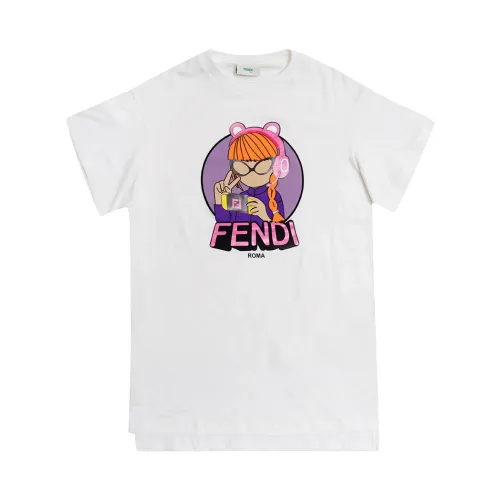 Gedrucktes T-Shirt Fendi