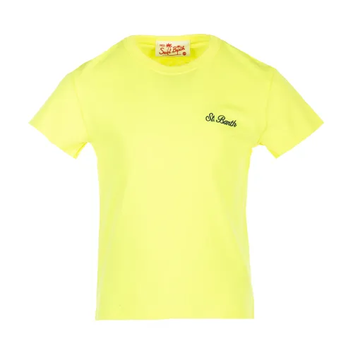 Gelbe T-Shirt und Polo Kollektion MC2 Saint Barth