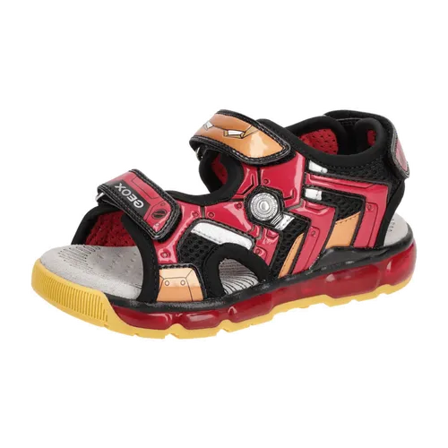 Geox Android Kinder Sandale rot Iron Man J350QB für Kinder, rot