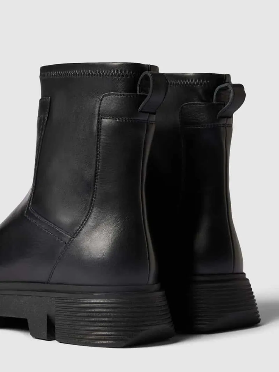 Geox Boots aus Leder-Mix Modell 'VILDE' in Black