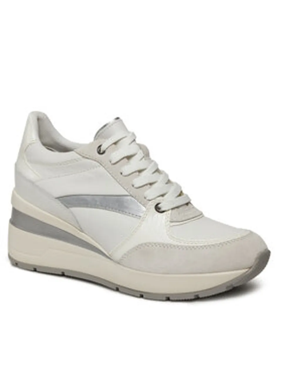 Geox Sneakers D Zosma D368LA 08504 C1000 Weiß