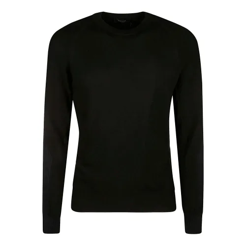 Gerippter Woll-Crewneck-Pullover Sease