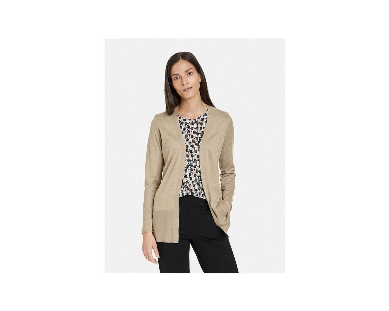 GERRY WEBER 3-in-1-Funktionsjacke taupe (1-St)