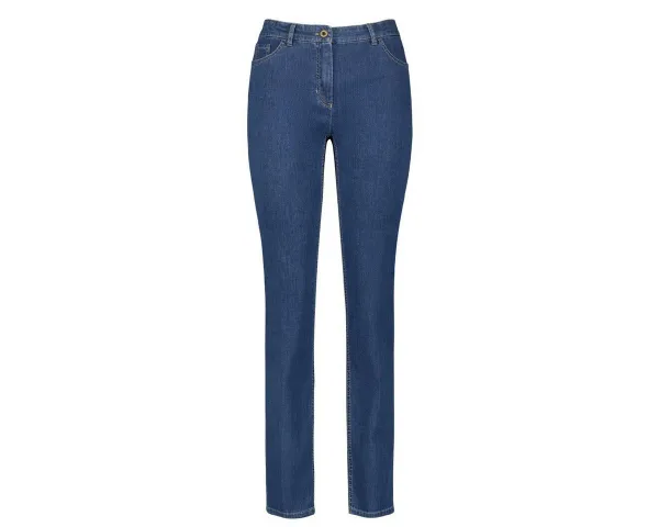 GERRY WEBER 5-Pocket-Jeans Romy Straight Fit (92307-67840) Organic Cotton von Gerry Weber
