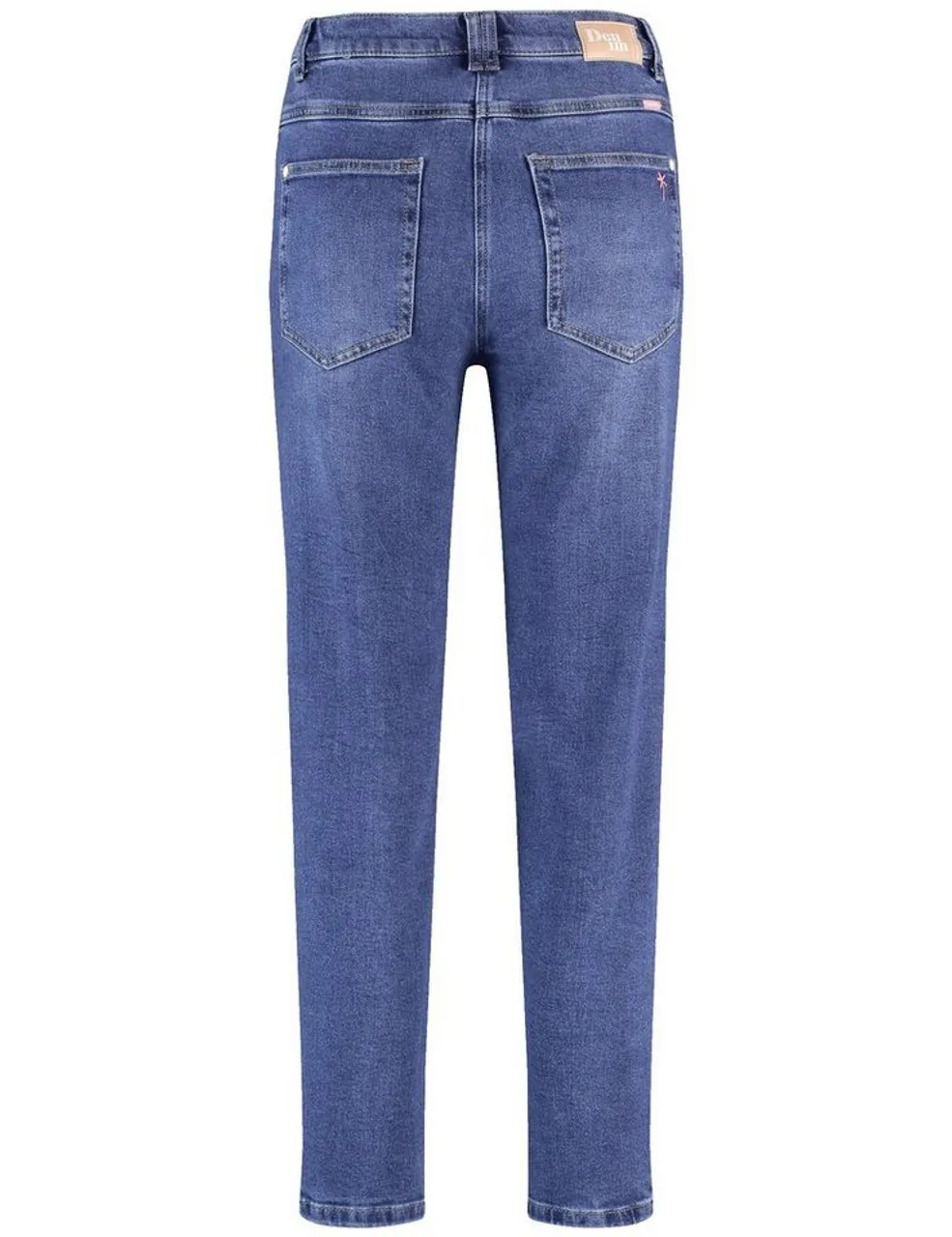GERRY WEBER 7/8-Jeans Jeans KEYLA MOM FIT mit Washed-Out-Effekten