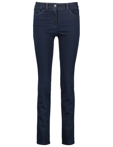 Gerry Weber Damen 5-Pocket Jeans Best4me Slimfit unifarben