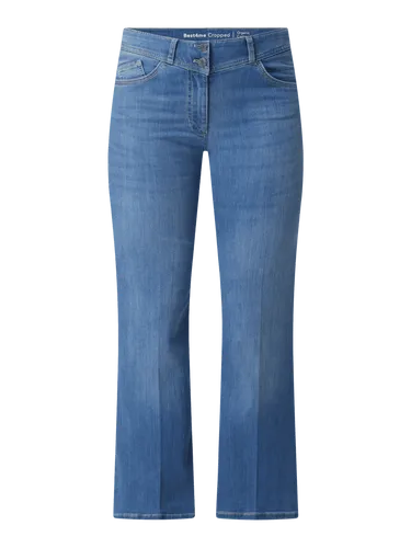 Gerry Weber Edition Regular Fit Cropped Jeans aus Bio-Baumwollmischung in Blau
