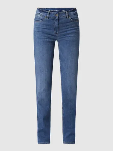 Gerry Weber Edition Skinny Fit Jeans mit Stretch-Anteil in Blau