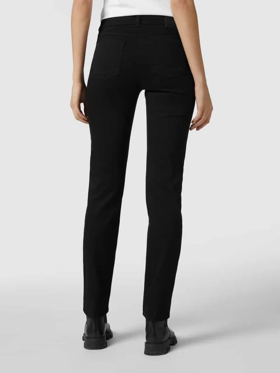 Gerry Weber Edition Slim Fit Jeans aus Bio-Baumwollmischung in Black