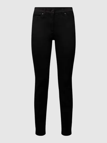 Gerry Weber Edition Slim Fit Stretchhose mit Bügelfalten in Black
