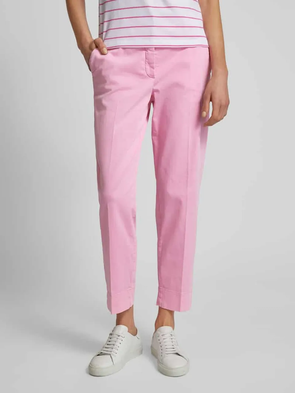 Gerry Weber Edition Stoffhose mit Stretch-Anteil Modell 'Kirsty' in Pink
