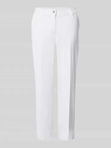 Gerry Weber Edition Stoffhose mit Stretch-Anteil Modell 'Kirsty' in Weiss