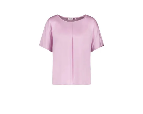 GERRY WEBER Rundhalsshirt pink (1-tlg)
